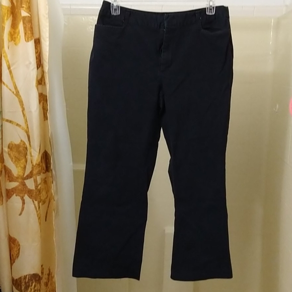 Black Pants. St. Johns Bay Stretch 16WP - Picture 1 of 2